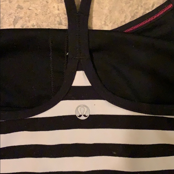 Lululemon Athletica tank top- striped - Picture 3 of 4